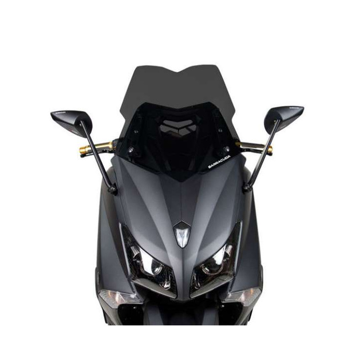 Bulle Barracuda AEROSPORT Noir Yamaha T-Max 530