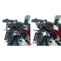 Givi MONOKEY SIDE V35 luggage rack (PLXR5117) BMW R1200R/RS 15-