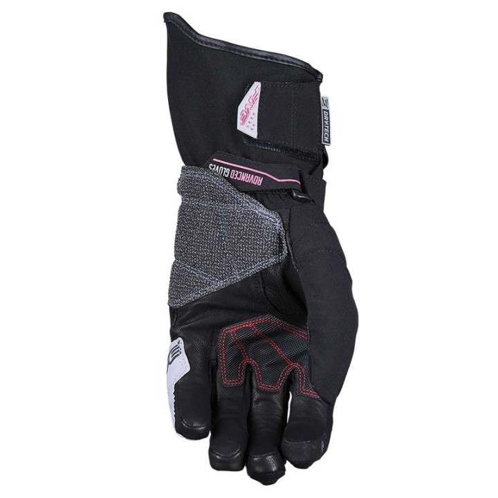 Gants moto femme Aventure Five TFX2 WOMAN WP GRIS/ROSE