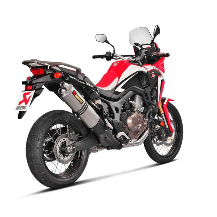 Silencieux Akrapovic Titane Honda CRF1000L Africa Twin 16-17