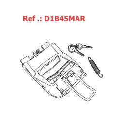 Shad D1B45MAR complete lock for SH45 top case
