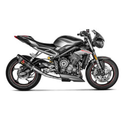 Akrapovic Carbon muffler Triumph STEET TRIPLE 765 S/R/RS 17- 2