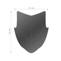 Windscreen Barracuda AEROSPORT Ducati Hypermotard 950 2