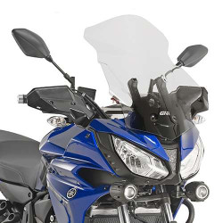 Bulle incolore +17cm Givi D2130ST Yamaha MT-07 Tracer 2016-2019