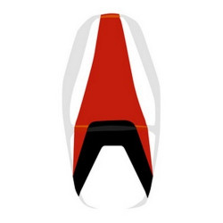 Saddle cover Bagster (2168E) Red/Black/White/White Letters Honda CB1300 06-11