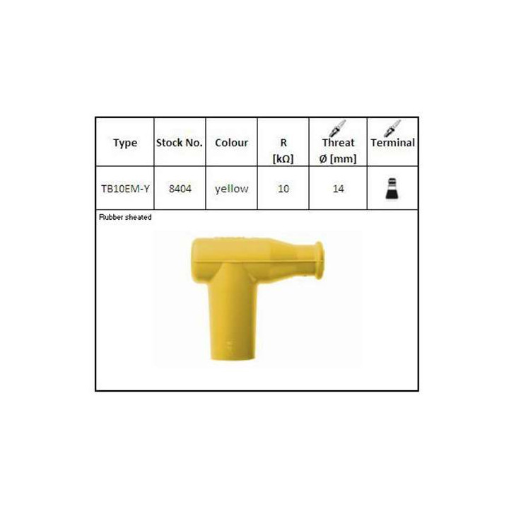 Capuchon anti-parasite NGK TB10EM-Y (Olive)