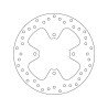 Disque de frein arrière Brembo Série Oro 68B40778 X-MAX 125/250 Sans ABS