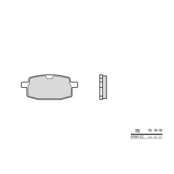 Plaquettes de frein carbone céramique avant BREMBO 07041CC