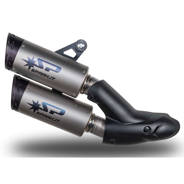 SPARK DYNO Titanium/Black DUCATI MONSTER 937 approved muffler