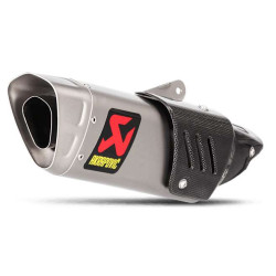 Silencieux homologué Akrapovic Titane/Carbone Yamaha MT-10