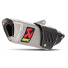 Silencieux homologué Akrapovic Titane/Carbone Yamaha MT-10