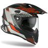Casque moto Airoh COMMANDER BOOST Orange Matt   