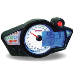 Compteur de vitesse KOSO RX1N GP Style II (BA011220) Blanc