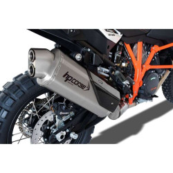 HP Corse 4-Track Inox approved muffler KTM 1050/1090/1190 Adventure 2