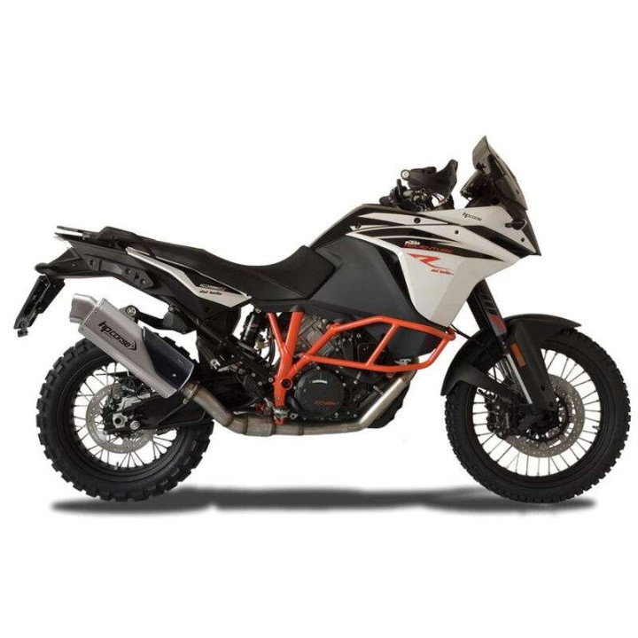 Silencieux homologué HP Corse 4-Track Inox KTM 1050/1090/1190 Adventure