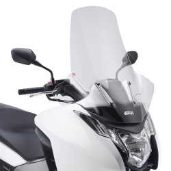 Bulle incolore Givi +11cm D1109ST Honda Integra 700 2012-2013 Integra 750 2014-2016