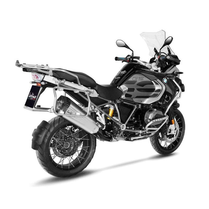 Silencieux homologué LeoVince LV-12 Inox (15301) BMW R1200GS LC R1250GS