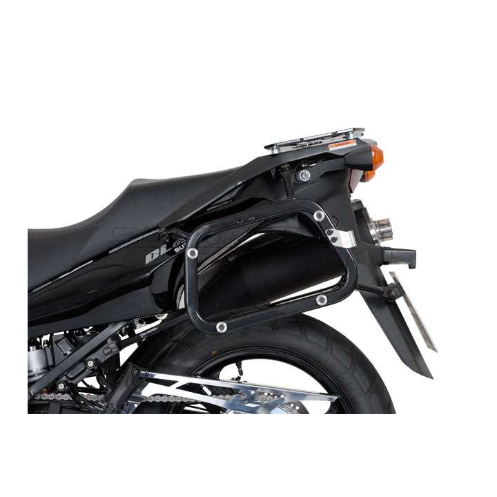 SW-Motech TraX ADVENTURE Suzuki DL650 V-STROM 04-10 aluminum suitcase kit