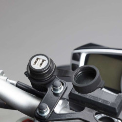 Prise double USB SW-Motech 2000mA 2