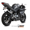 Ligne complète Mivv GP Inox noir (Y.047.LXB) Yamaha MT-125