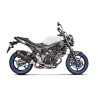 Akrapovic Carbon-approved muffler Suzuki SV650 / X
