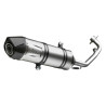 Approved line LeoVince LV ONE EVO Stainless steel Kawasaki Z650 / NINJA 17-
