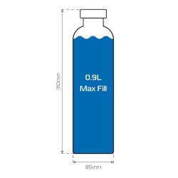 Bouteille isotherme Oxford AQUA 1 Litre 2