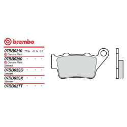 Brembo organic brake pads 07BB02TT
