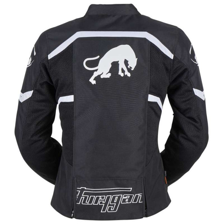 Women's jacket Furygan MYSTIC LADY EVO VENTED Black/White
