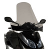 Bulle incolore +22cm Givi D439ST MBK Cityliner 125 2007-2012- - Yamaha X-CITY 125-250 2007-2017