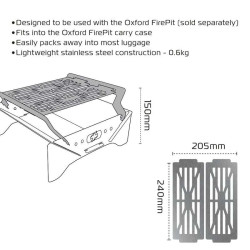Grille de cuisson pour FIREPIT OXFORD 2