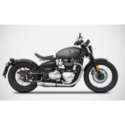 Silencieux (x2) Zard INOX Triumph BOBBER 1200 2