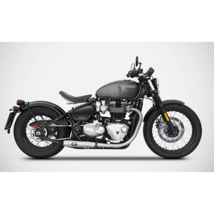 Silencieux (x2) Zard INOX Triumph BOBBER 1200