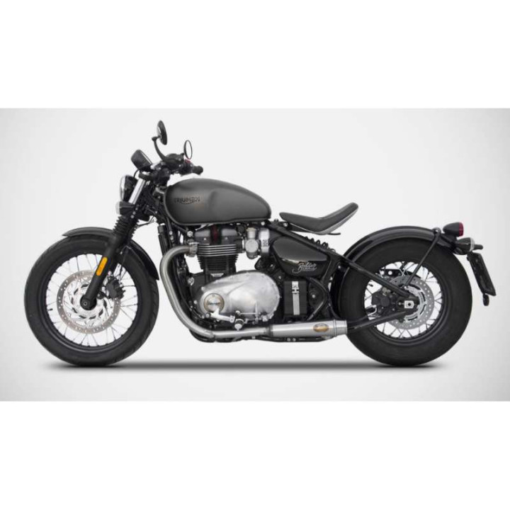 Silencieux (x2) Zard INOX Triumph BOBBER 1200
