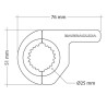 Fixations universelles Barracuda pour feux additionnels