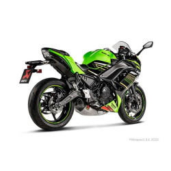 Complete Akrapovic RACING Titanium Kawasaki Z650 20- line 2