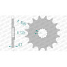 AFAM sprocket 15 teeth pitch 520 type 22505 Suzuki GS 500