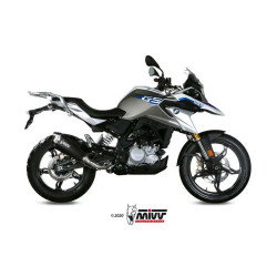 Ligne complète Mivv DELTA RACE Inox noir (B.035.LDRB) BMW G310GS 2