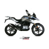 Ligne complète Mivv DELTA RACE Inox noir (B.035.LDRB) BMW G310GS