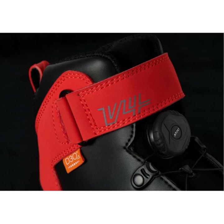 Motorcycle sneakers Furygan V4 EASY D3O BLACK/RED