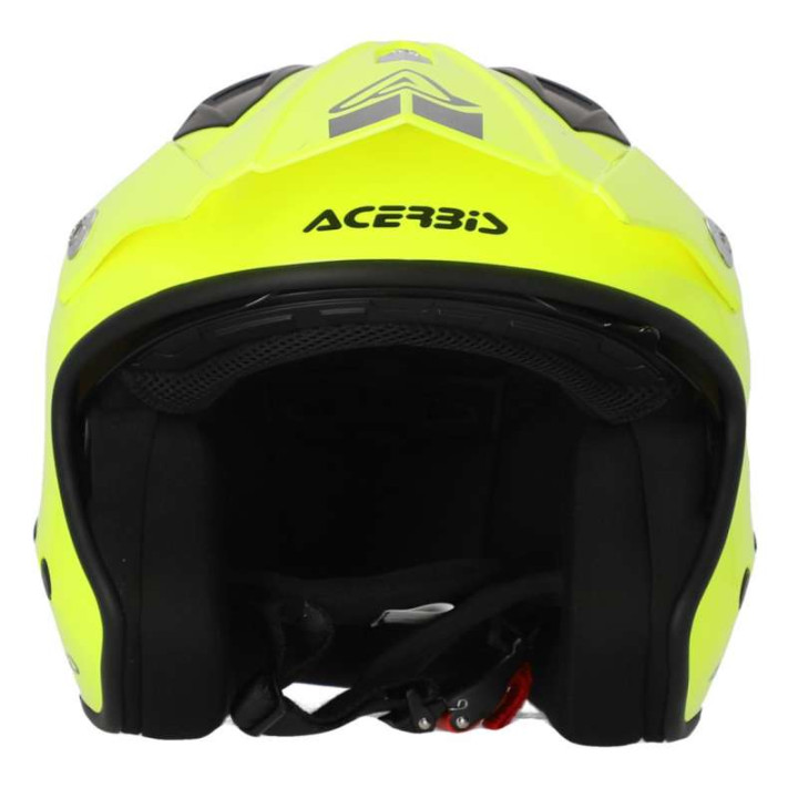 Casque moto jet Acerbis ARIA 22.06 JAUNE