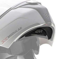 Bavette anti-remous Z862R pour casque moto Givi X08/X09