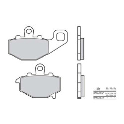 Plaquettes de frein sinter BREMBO 07KA16SP