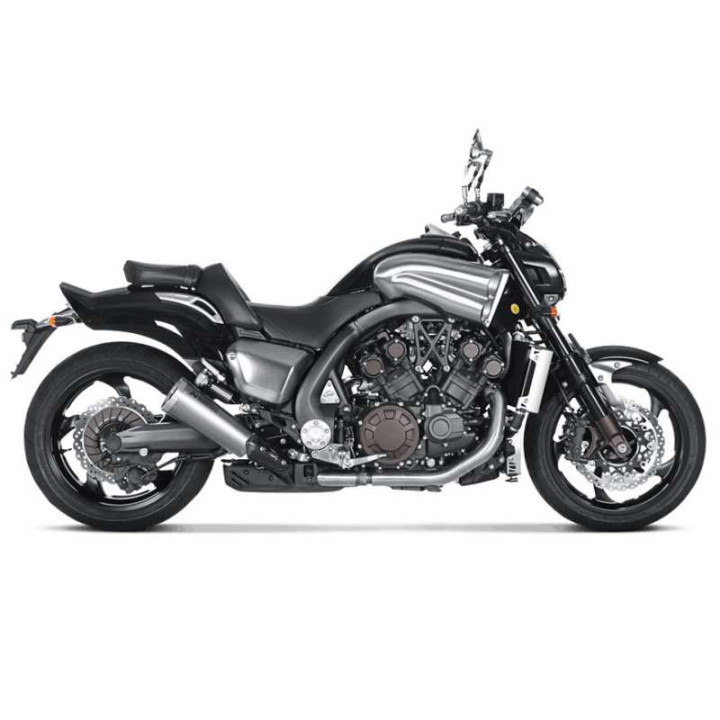 Akrapovic Titanium approved muffler Yamaha V-MAX 09-16