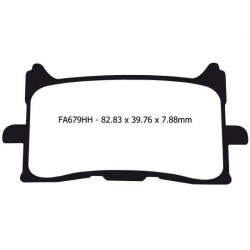 Plaquettes de frein sinter EBC FA679HH