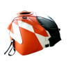 Bagster tank mat black/orange/white (1486J) Aprilia 1000 Tuono/Factory