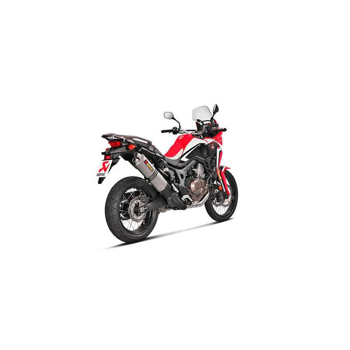 Akrapovic Titanium CRF1000L AFT ADVENTURE SPORTS 18-19 approved muffler