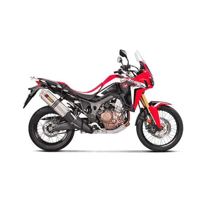 Akrapovic Titanium CRF1000L AFT ADVENTURE SPORTS 18-19 approved muffler