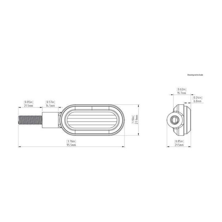 DENALI T3 MODULAR SWITCHBACK LED rear turn signals (DNL.T3.10100)