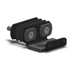 Support bloque disque moto URBAN UR14S/UR10 (tube carré) 2